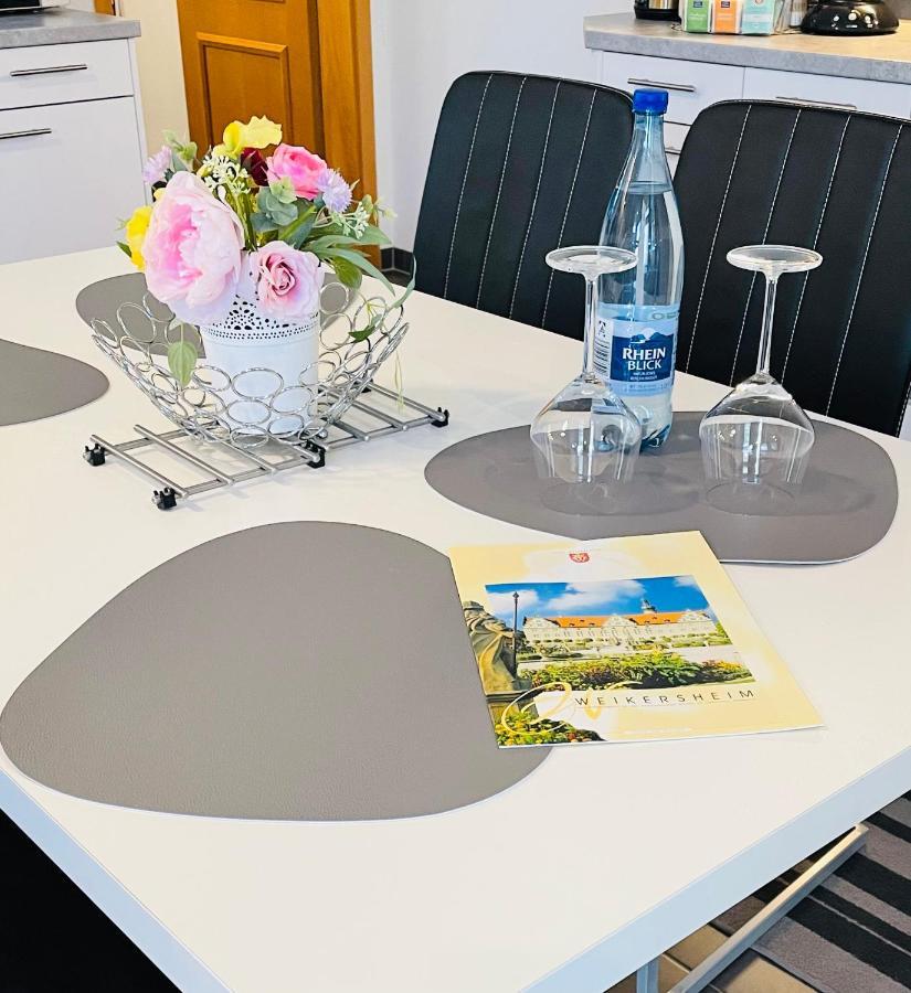 Ferienwohnung Marina An Der Romantischen Strasse Weikersheim Exteriör bild